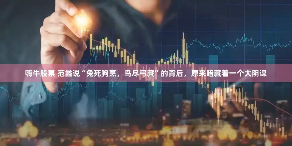 嗨牛股票 范蠡说“兔死狗烹，鸟尽弓藏”的背后，原来暗藏着一个大阴谋